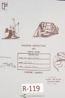 Ransome-Ransome Sa45 Idler Tank Roll Operating Instructions & Parts List Manual Yr. 1972-SA45-01